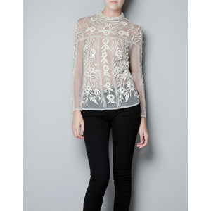 Embroidered Top